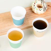 芳草地 3G3558 一次性四色纸杯 228ml 100只（单位：包）