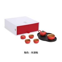 万仟堂 事事如意·现代·成套 茶具套装 壶160ml（单位：套）朱漆釉