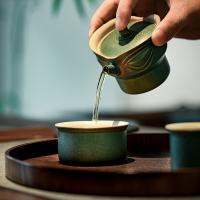 万仟堂 三星堆快客杯 茶具套装 1壶2杯1便携包（单位：套）