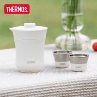 膳魔师 TCMU-200 WH(含茶杯) 保温茶旅套组 260ml（单位：套）雲白色