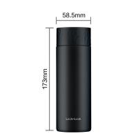 乐扣乐扣（LOCK&LOCK） LHC4256BLK 不锈钢保温杯 300ml  (单位：个 )黑色