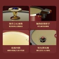 火象（Fire elephants） HXG-YZ008 海洋之心珐琅微压锅 锅具 26cm 红色（单位：个）