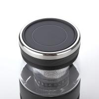 艾姆德（EMUND） 功能办公玻璃杯 西卡 DH-XK450 450mL (单位:个) 黑色