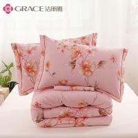 洁丽雅（grace） 全棉四件套 锦瑟 JLY-YHZ0039 被套200*230cm床单230*250cm枕套48*74cm*2 (单位:套)