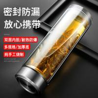 超亿 双层玻璃杯 300ml CYG-6012 300ml (单位:个) 透明色