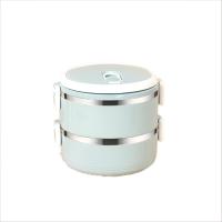 沃德百惠 手提不锈钢保温饭盒 G20115-G2 2层 1000ml (单位:套) 颜色随机
