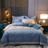 小熊家纺 布鲁斯全棉四件套 被套200*230cm 床单245*230cm 枕套48*74cm*2 BH-1514 被套200*230cm 床单245*230cm 枕套48*74cm*2 (单位:套)
