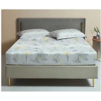 梦洁家纺 天丝印花三件套 花漾里 101289004AE003 180*200*30cm(床套) 50*70cm*2个(枕套) 8套/箱 (单位:套)