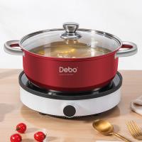 德铂（Debo） 德铂杰拉德汤锅不锈钢炖煮火锅 DEP-832 26cm (单位:个)