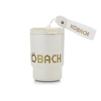 康巴赫（KOBACH） LPB38B02 保温咖啡杯 380ml 白金色（单位：个）