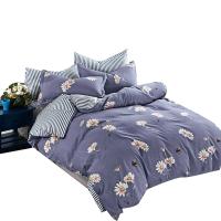 天琴（TISEN）TQ-T112 采花蜜柔丝棉床上用品四件套 床单230cm*250cm 被罩200*230cm 枕套48cm*74cm*2（单位：套）