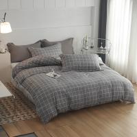 小熊家纺 BH-1609 罗马空间贡棉四件套 被套200*230cm 床单245*230cm 枕套48*74cm*2（单位：套）