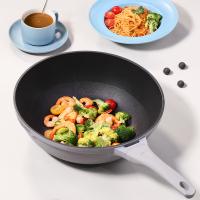 炊大皇（COOKER KING） BP50816 魅尚系列压铸炒锅 32cm 灰色（单位：个）