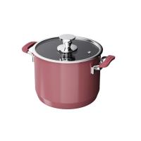 炊大皇（COOKER KING） 珐琅搪瓷高汤锅 锅具 22cm 红色（单位：只）