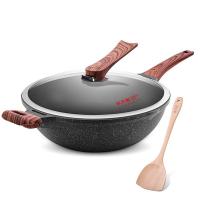 炊大皇（COOKER KING） B50182 钻石三代炒锅 34cm 黑色（单位：个）