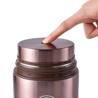 泰福高 T2275 不锈钢双层钢盖保温焖烧壶 1.2L(单位：个) 褐色