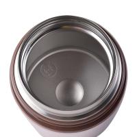 泰福高 T2255 不锈钢双层钢盖保温焖烧壶 0.8L(单位：个) 褐色