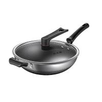炊大皇（COOKER KING） 蜂窝纹 316多层钢炒锅 32cm 不锈钢色（单位：个）