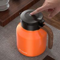 特美刻（TOMIC） 木柄焖茶壶 钛养生系列 TQ89005AFti 1.5L 12个/箱 (单位:个) 颜色随机