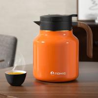特美刻（TOMIC） 木柄焖茶壶 钛养生系列 TQ89005AFti 1.5L 12个/箱 (单位:个) 颜色随机