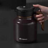特美刻（TOMIC） 木柄焖茶壶 钛养生系列 TQ89005AFti 1.5L 12个/箱 (单位:个) 颜色随机