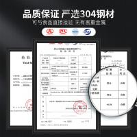 美厨（MAXCOOK） MCDS-2554 致系列304不锈钢复底汤锅 22cm（单位：个）白色