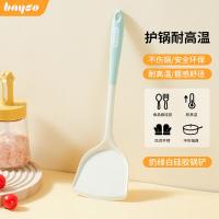 拜格（BAYCO） BC4769 硅胶锅铲 铲子 32.5*10.3cm 奶白绿（单位：把）