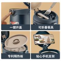 泰福高 T0395 悦和4层保温饭盒 2.9L(单位：个) 午夜蓝