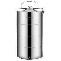 金钥匙 GK-TL3600-4 保温饭盒 3.6L（单位：个）不锈钢色
