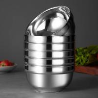 美厨（MAXCOOK） MCWA8771 304不锈钢碗 390ml*6只装  (单位：套 )