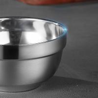 美厨（MAXCOOK） MCWA8771 304不锈钢碗 390ml*6只装  (单位：套 )