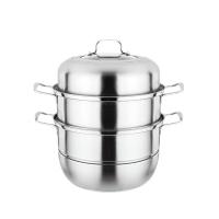 栢士德（BYSTON） BST-093 铁素体型不锈钢3层蒸锅 28cm（单位：套）