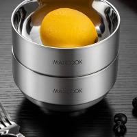 美厨（MAXCOOK） MCWA8014 不锈钢双层隔热碗 87g*4  (单位：套 )