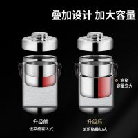 金钥匙 GK-RS2000T-316 保温饭盒 2.0L（单位：个）不锈钢色