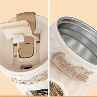 格沵（GERM） GE-CK23AW-B55-2 保温杯 400ml  (单位：个 )雪融白