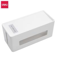 得力（deli） 8921 收纳盒 侧透（单位：只）白色