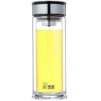 希诺 XN-6902 双层玻璃杯 360mL（单位:个）
