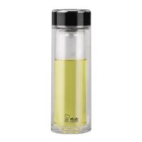 希诺 XN-2906 双层高硼硅玻璃杯 315ML （单位：个） 颜色随机
