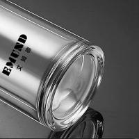 艾姆德（EMUND） DH-DL45 德隆茶水分离杯 450mL 双层 （单位：个） 透明色