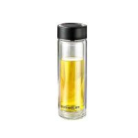 富光（FUGUANG） G2061-SH-400 正泰双层玻璃杯 400ml（单位：个）黑色