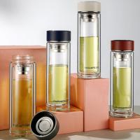 富光（FUGUANG） G2061-SH-400 正泰双层玻璃杯 400ml（单位：个）黑色