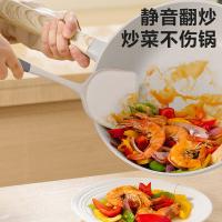 贝格帝 BGD-CJ903 硅胶锅铲三件套 锅铲+汤勺+漏勺 奶白灰（单位：套)