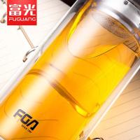 富光（FUGUANG） WFB1020-500 格调双层玻璃杯 500ml（单位：个）黑色