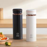 艾姆德（EMUND） DH-BG40 真空玻璃杯 316不锈钢 400ML 白色（单位：个）