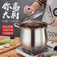 百斯克 BSK-GT230212 宜家复底特高涨型汤锅 24cm（单位：个）