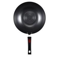 爱仕达（ASD） CF32Q4TG-YZ 精铁无涂层爆炒锅 32cm (单位:个) 黑色