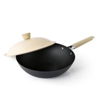 赫曼德 HMD-97111 臻钛零涂层炒锅 32cm（单位：个）