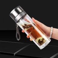 斯弥儿 SMR-03-BZ 双层玻璃杯 320ml 本色 (单位:个)