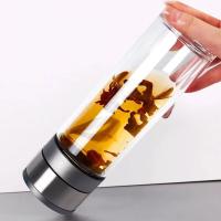 斯弥儿 SMR-03-BZ 双层玻璃杯 320ml 本色 (单位:个)