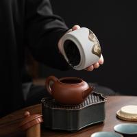 苏氏陶瓷（SUSHI CERAMICS） J0628 千里江山茶叶罐 礼盒包装 (单位:个)